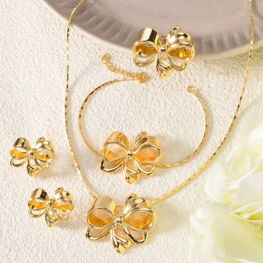 Diana baby Schmuck-Set, 4-teilig, vergoldet, Kinder - Bild 4