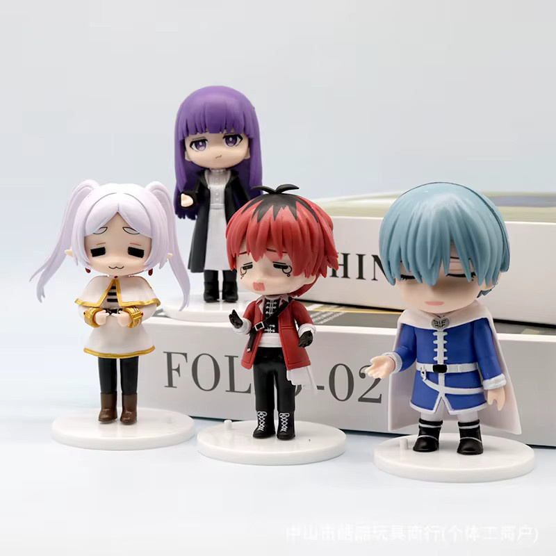 Bandai Sousou No Frieren Figuren-Set, 8-teiliges Set, 10cm, Kunststoff - Bild 3