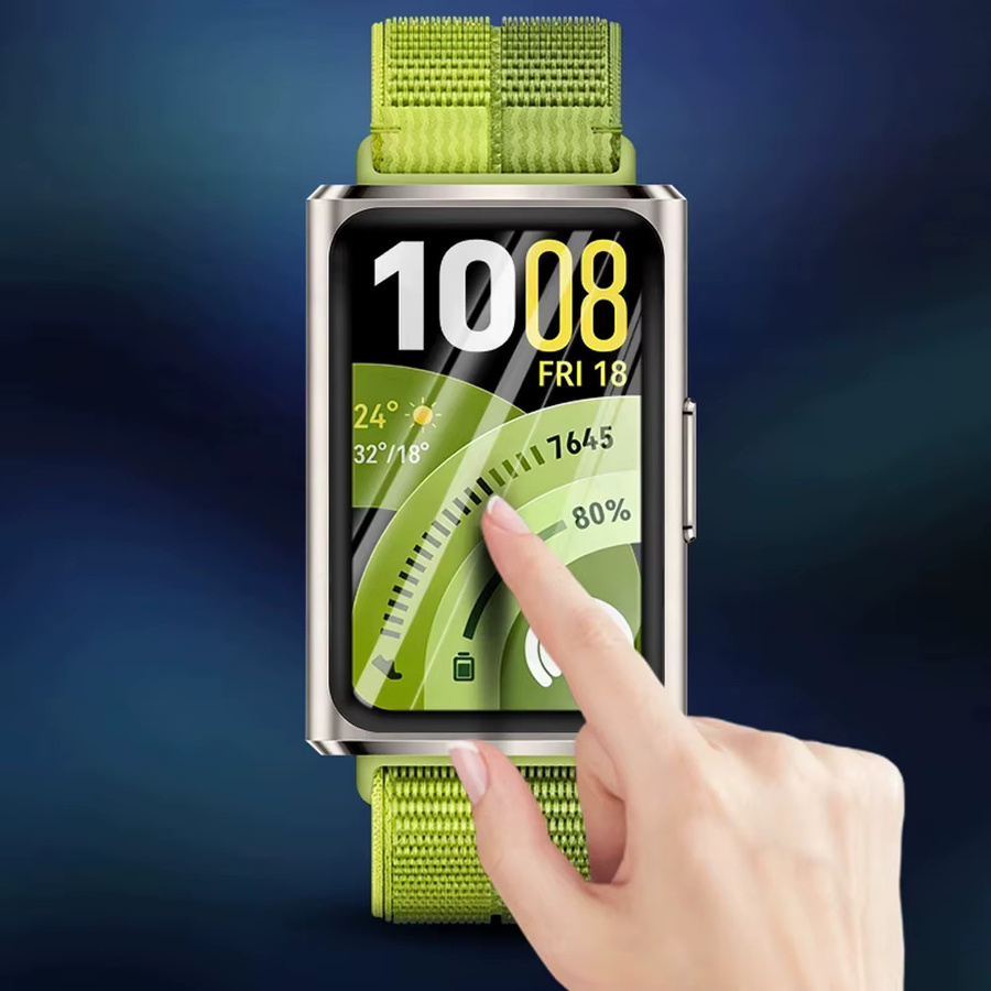 LCAPLE Displayschutzfolie Hydrogel für Huawei Band 11/11 Pro, transparent, Unisex - Bild 3