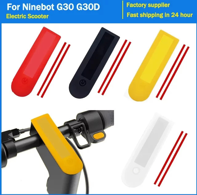 Segway Ninebot G30 G30D Armaturenbrett-Display-Silikonhülle in Gelb, wasserdichte Panel-Abdeckung aus Gummi - Bild 1