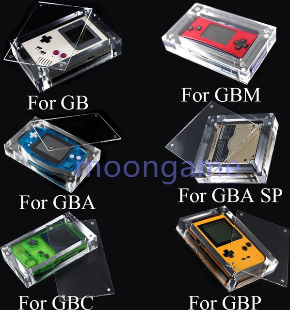 OCGAME Acryl-Display-Schutzhülle für Retro Spielkonsolen GB GBA GBC GBM GBP NDSL 2DS XL in Transparent - Bild 1