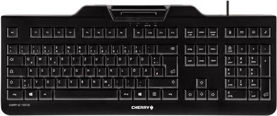 Cherry KC 1000SC Tastatur in Weiß mit Nordic-Layout und USB-Anschluss - Bild 1