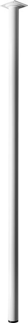 Hettich Tischbein Weiß Höhe: 90 cm, Durchmesser: 3 cm - Bild 1