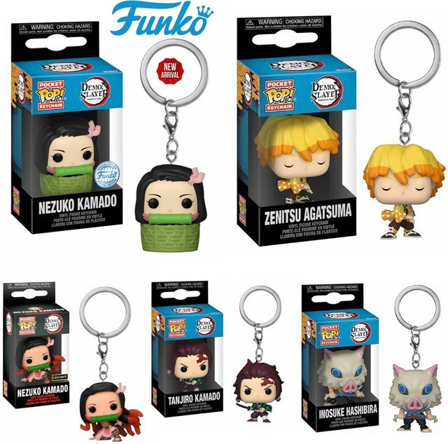 Funko Demon Slayer Taschen-Pop-Schlüsselanhänger, Einzelfigur - Bild 1