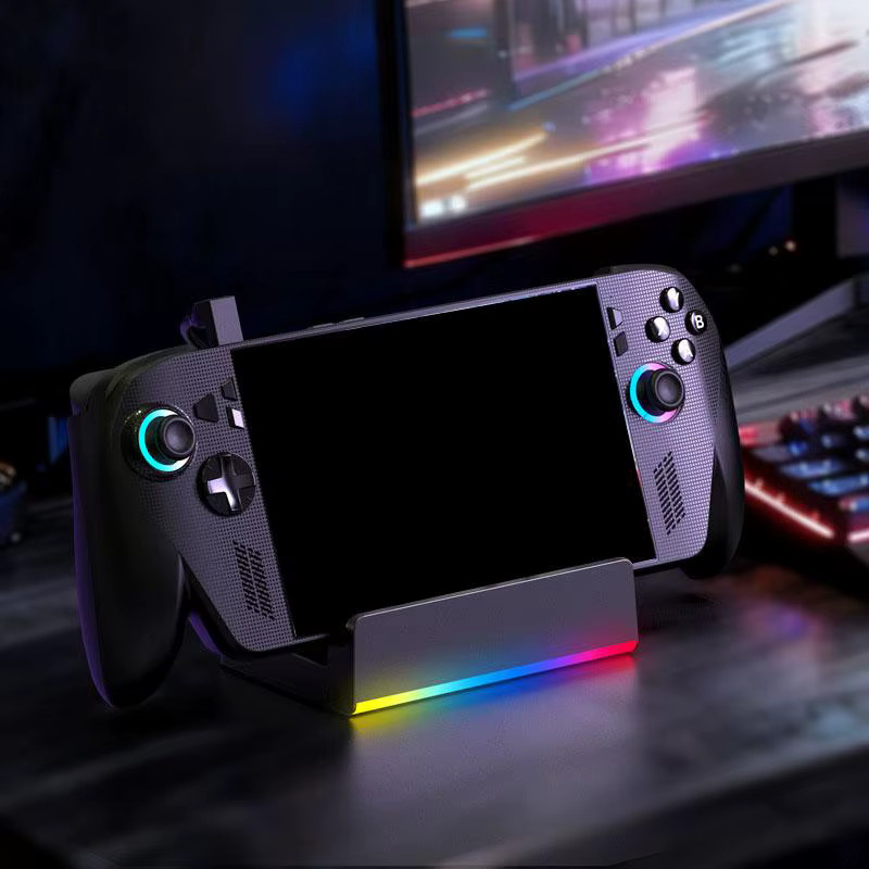 Asus ROG Ally X Universal Expansion Docking Station in Schwarz mit Netzwerk Port und Dual Lüftern für 4K Projektion - Bild 4