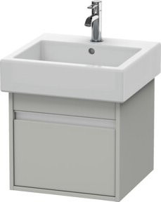 Duravit Waschtischunterschrank Ketho in Grau, wandhängend, B: 45 cm, T: 44 cm, H: 41 cm - Bild 1