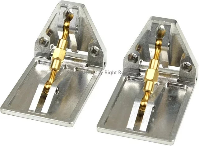 SKYAREA RC Boot Trim Tab Klappen, Zubehör, Metall, Grau, 1 Paar - Bild 1