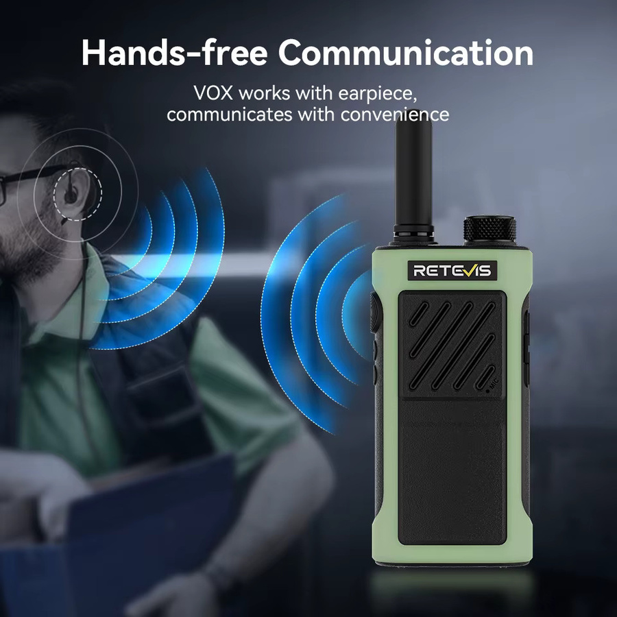 Retevis RB666P Walkie Talkie mit 3-Gang-Schnellladung professionelles Zwei-Wege-Funkgerät - Bild 5