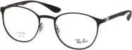 Ray-Ban RX 6355 Korrektionsbrille, Vollrand, quadratisch, black, Unisex - Bild 1