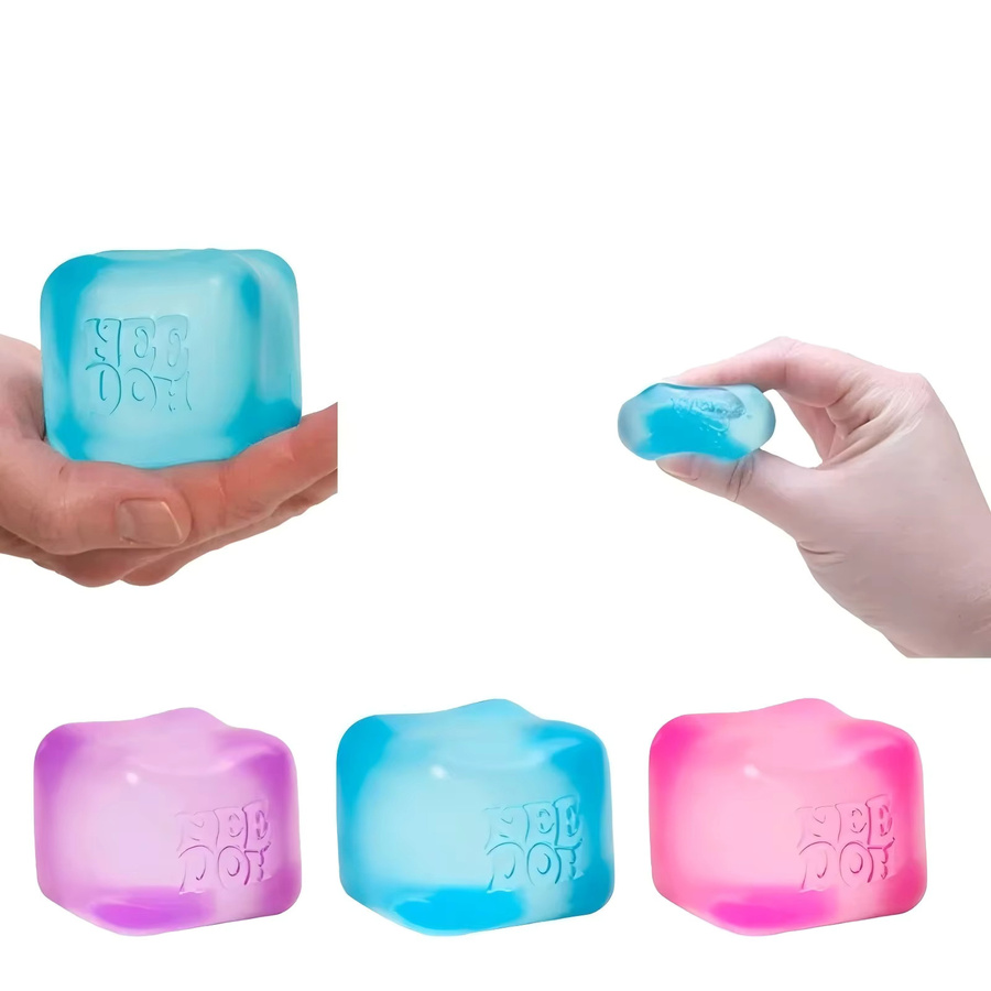 Schylling NeeDoh Nice Cube, Sensorisches Quetschspielzeug - Bild 5