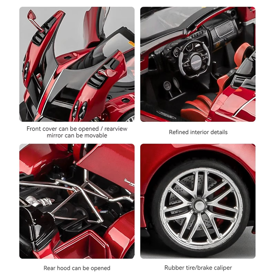 Autoart Pagani Huayra BC, Modellauto, 1:18, Blau - Bild 4