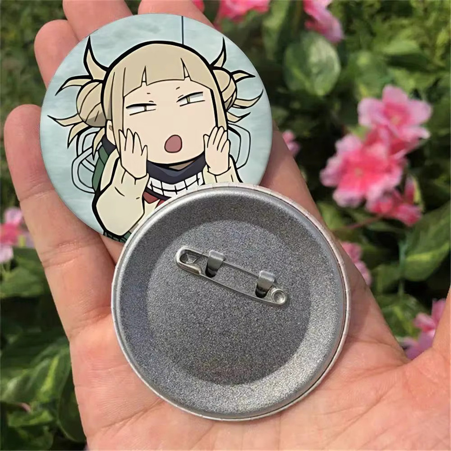 My Hero Academia Runde Anime Anstecknadel Brosche aus Metall in Multicolour - Bild 3