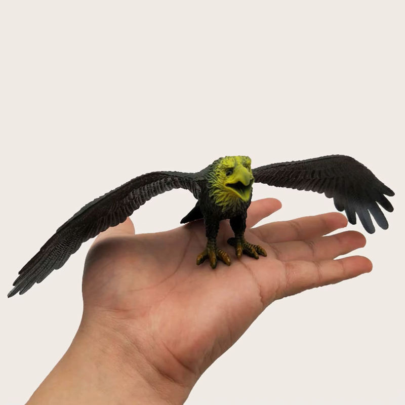 Realistische Adler-Statue als dekorative Vogelabschreckung für Garten und Innenhof, mehrfarbig, als Hängedekoration - Bild 4