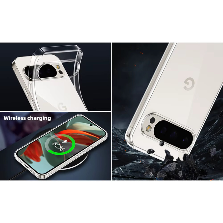 Ricestate Transparente Silikon-Schutzhülle für Google Pixel 9 10 8 7 6 Pro XL Slim Case - Bild 5