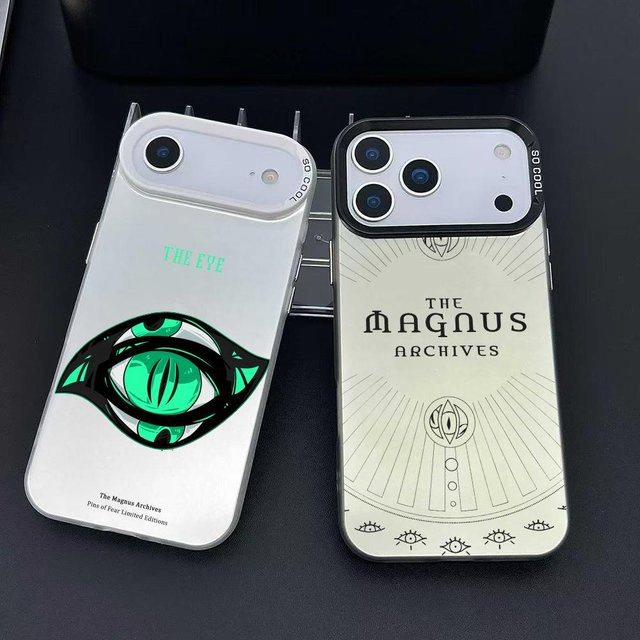 The Magnus A-Archives Handyhülle für iPhone 11 bis 17 Pro Max, Air Matte Laser Aurora, stoßfest, Multicolour - Bild 1