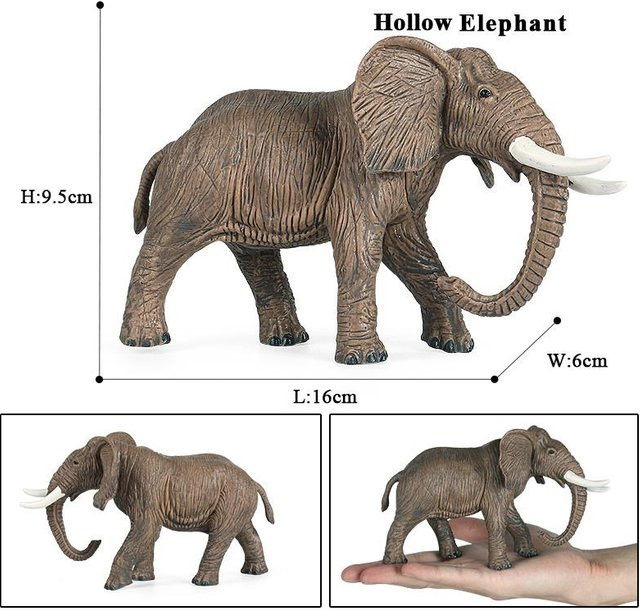 Oenux Afrikanische Wildtiere Elefantenmodell, Actionfigur, ab 3 Jahren - Bild 1