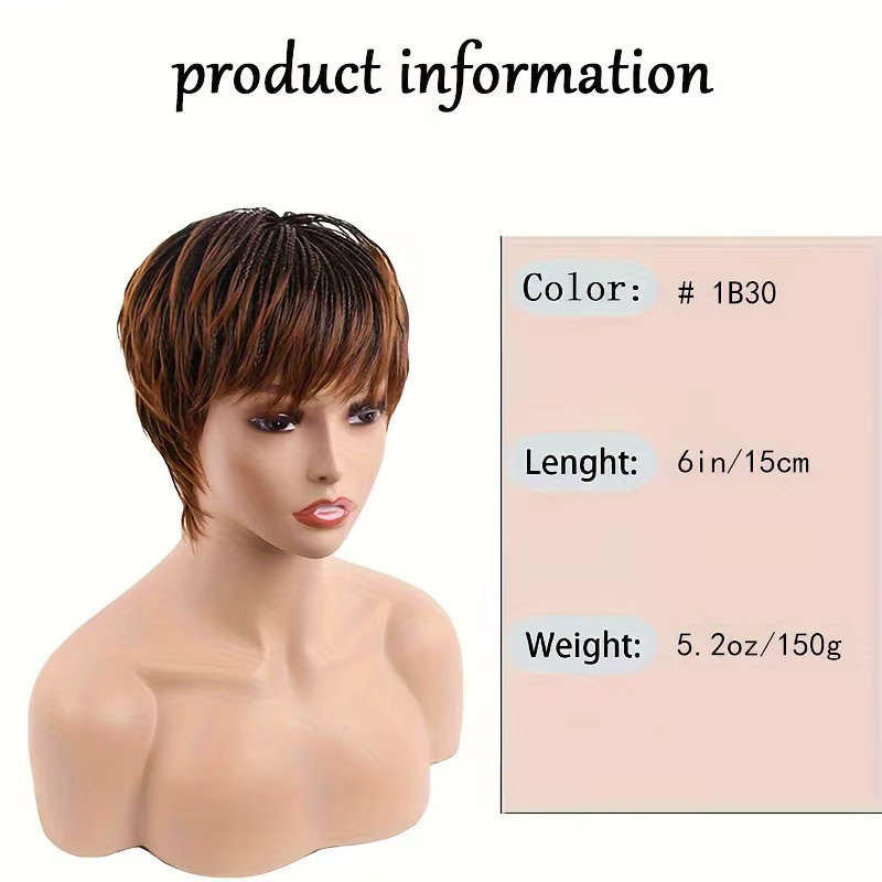 Suri Hair Bob-Perücke, braun, geschichtet, Damen - Bild 3