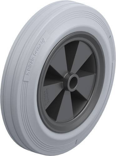 Blickle Schwerlast-Rad VPP 250/20G-SG in Schwarz und Grau mit 250 mm Durchmesser und 295 kg Tragfähigkeit - Bild 1