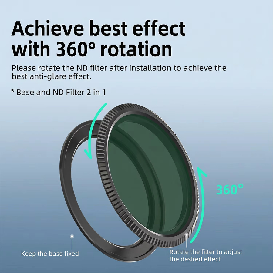 Vantrue Anti-Glare Zirkularpolarisator in Schwarz für Dash Cams N4 Pro(S), N5(S), N4S, S1 Pro(MAX), N2X, E2 und E1 Lite - Bild 5