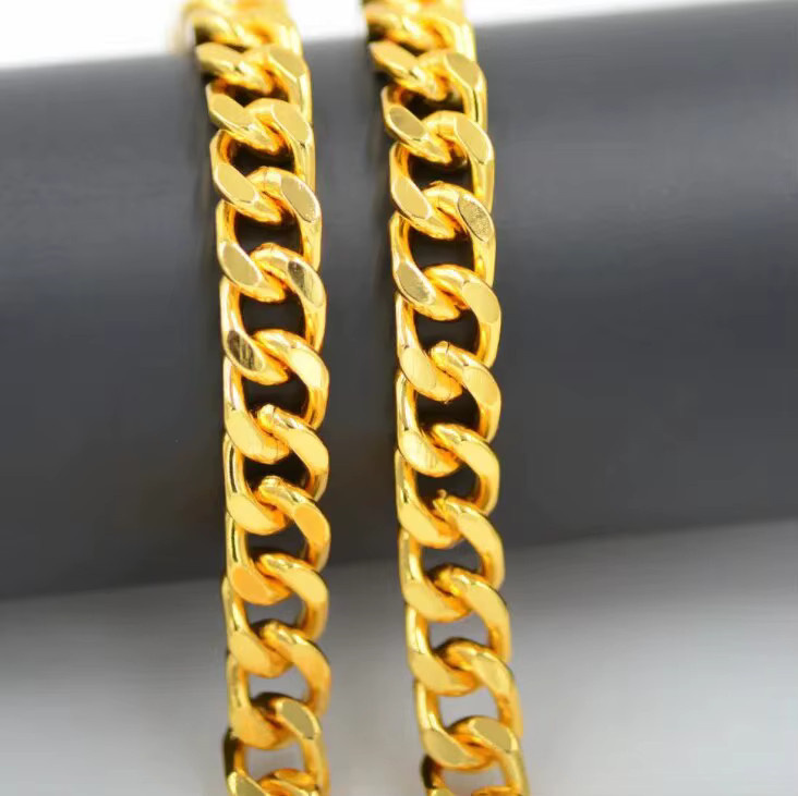 Ingemark Gliederkette Kunststoff, goldfarben, Unisex - Bild 5