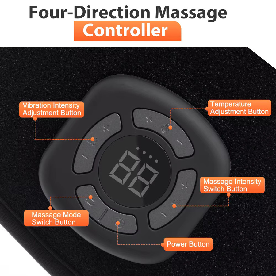DeMoce Elektrisches Fuß- und Knöchelmassagegerät, Schwarz, Unisex - Bild 5