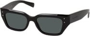 Dolce&Gabbana DG 4462 Sonnenbrille, Rechteckig, Kunststoff, Damen, Black Grey - Bild 1
