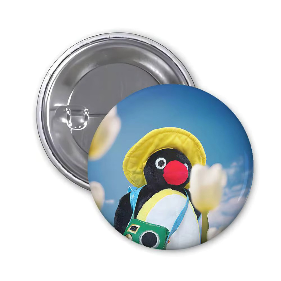 Pinguin Anstecknadel, Metall, Bunt, Unisex - Bild 5
