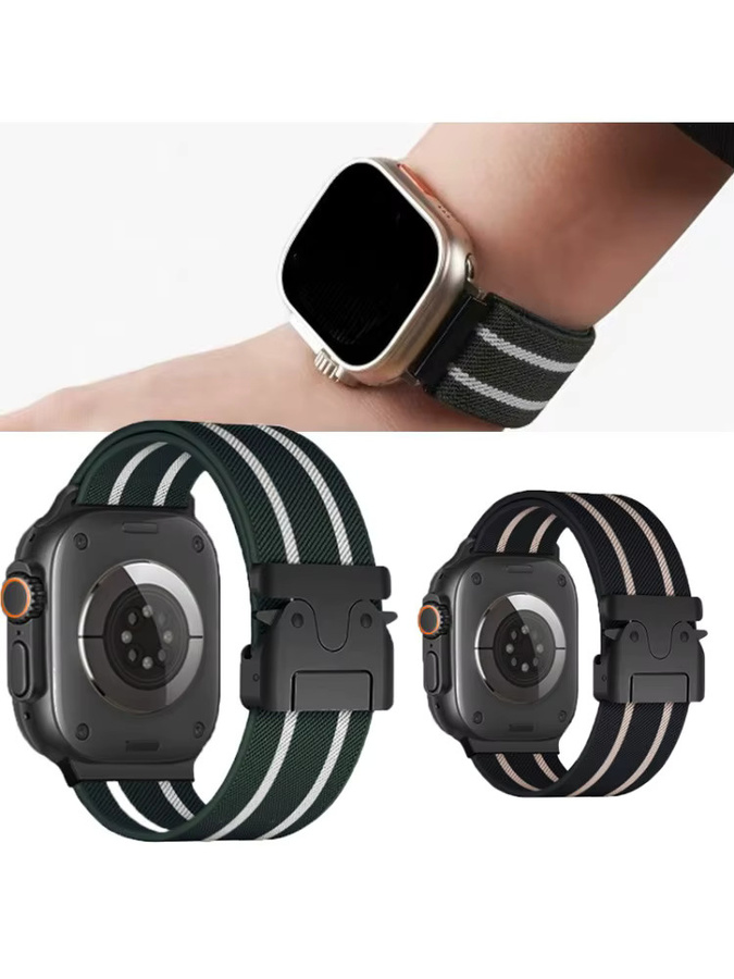 Uhrenarmband Nylon, Elastisch, Unisex - Bild 5