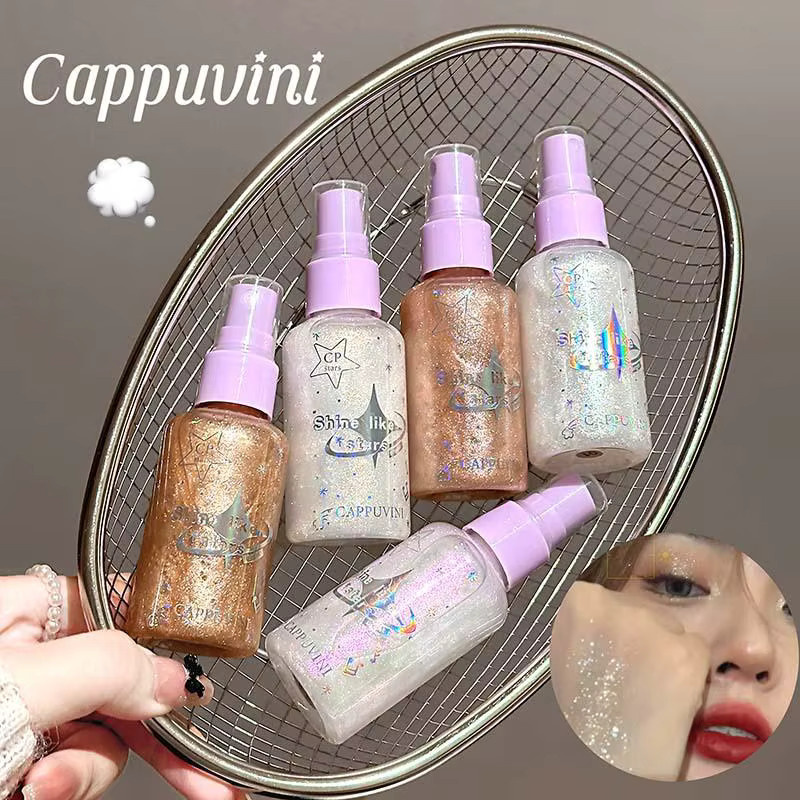 Cappuvini Körperglitzer-Spray, Champagner, 65g - Bild 5