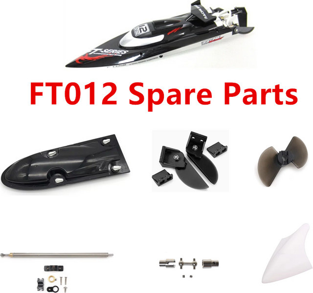 Feilun ft012 rc boot ersatzteile zubehör motor servo esc fernbedienung ladegerät körper abdeckung schale propeller wasserstrahl kühlung - Bild 1