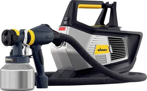 Wagner FINISH CONTROL 5500 EU Farbsprühsystem in Grau mit 1150W Leistung für Lack, Holzlasur, Glasur und Wandfarbe - Bild 1