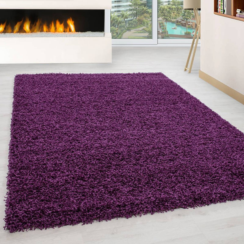Ayyildiz Hochflorteppich LIFE Violett B: 160 cm, T: 230 cm - Bild 3