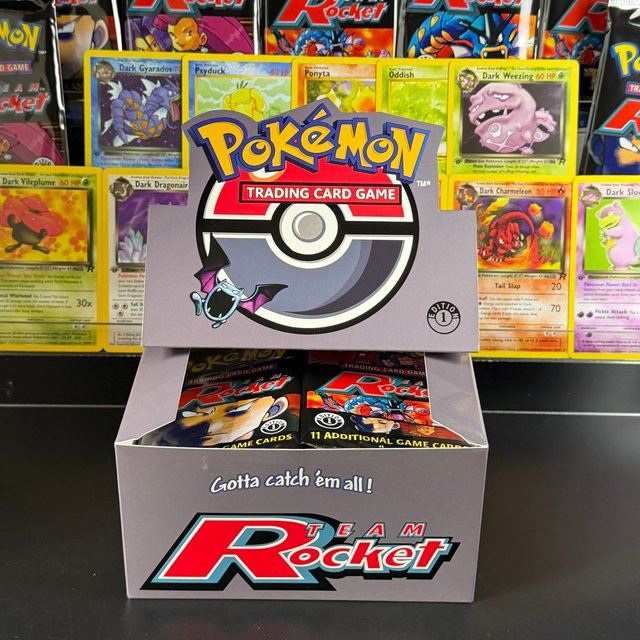 Keeppley Pokémon Team Rocket PKM TCG Sammelkarten, 36 Packungen, ab 10 Jahren - Bild 1