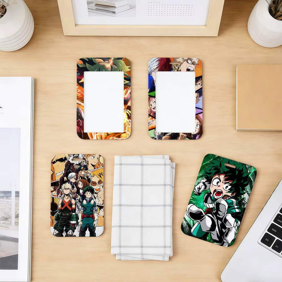 Anime My Hero Academia Ausweishalter und Kartenetui mit Klarsichtfenster in Multicolour und Transparent - Bild 2