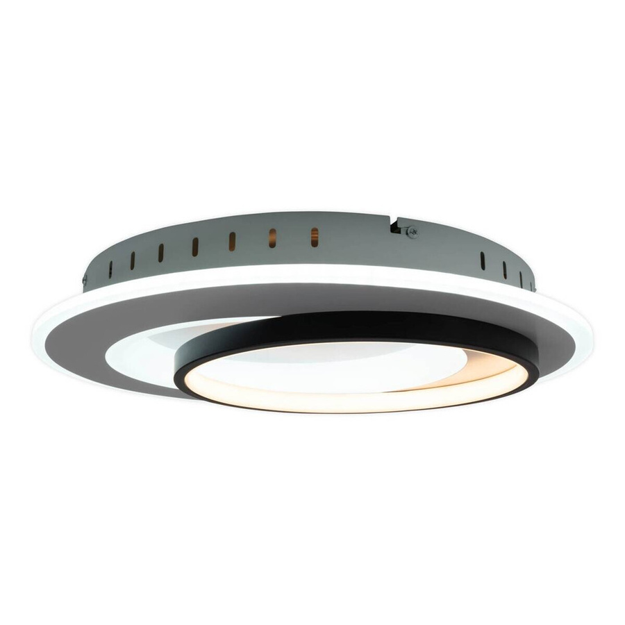 Näve LED CCT Deckenleuchte MALEA mit 3D-Effekt und Nachtlicht in Weiß, B/T/H: 49 x 49 x 8,5 cm - Bild 2