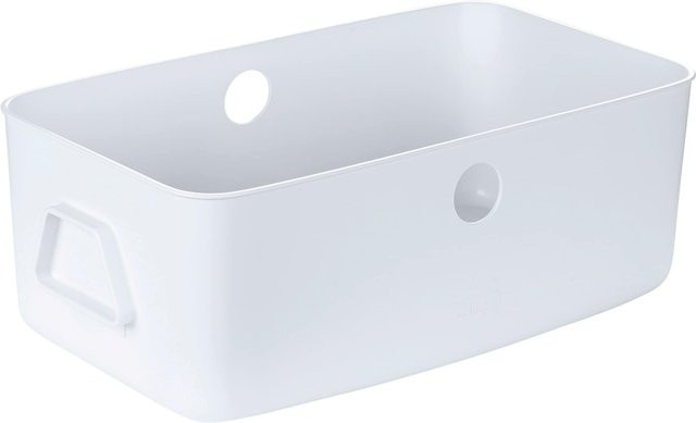 Hauck Aufbewahrungsboxen für Hochstuhl Alpha 2er Set mit Deckel, Weiß - Bild 1