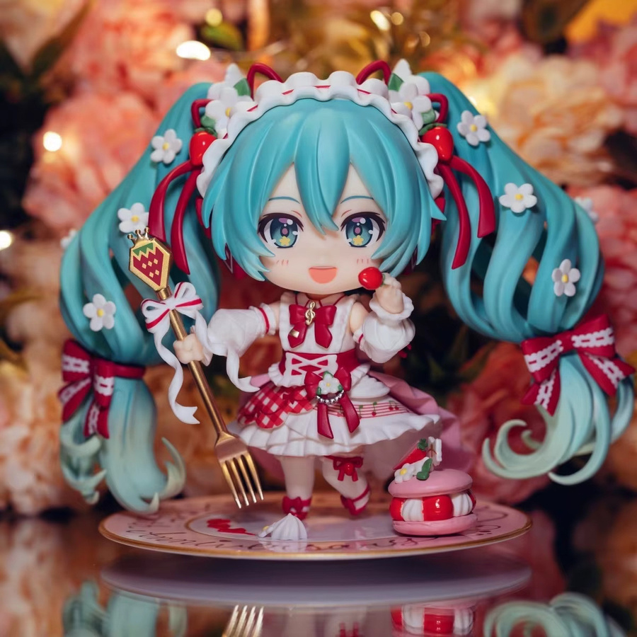 Bandai Hatsune Miku Erdbeerkuchen 15. Jubiläumsausgabe, Actionfigur, Sammlermodell - Bild 4