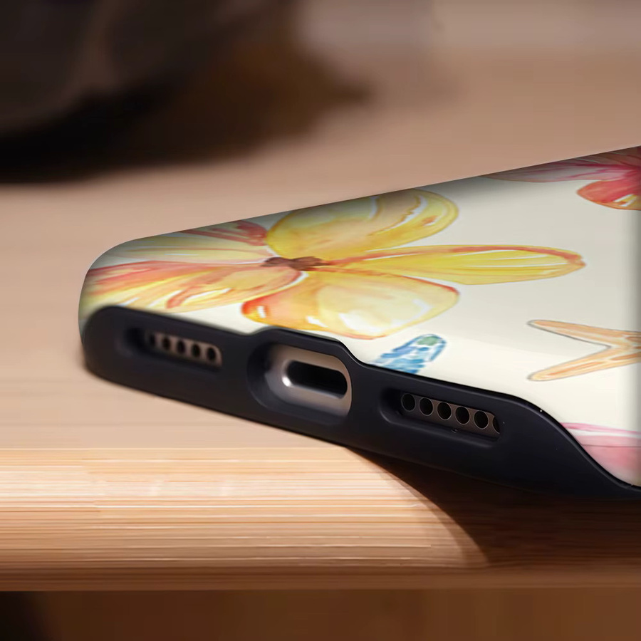 Potdemiel Summer Ocean Vibe Handyhülle für iPhone 17 16 15 14 13 Pro Max Plus, magnetisches Double-Layer Tough Case, multicolour - Bild 5