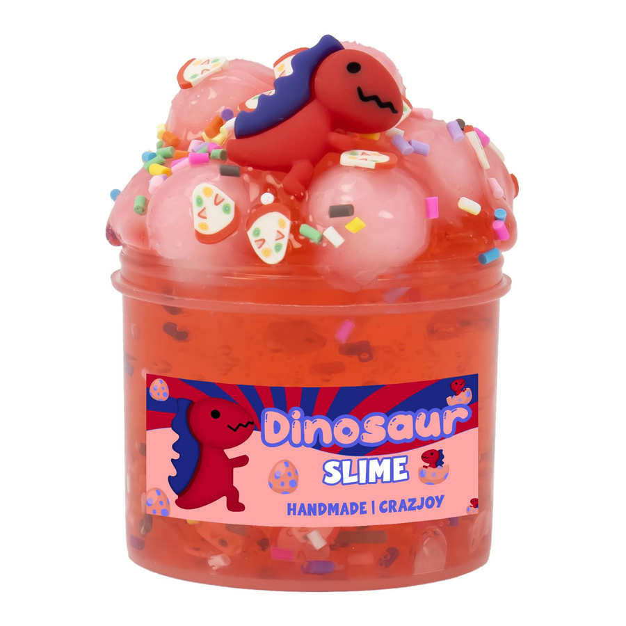 Jelly Cube Knuspriger Kristall Schleim Bausatz, Klar Dehnbarer Schlamm - Bild 1