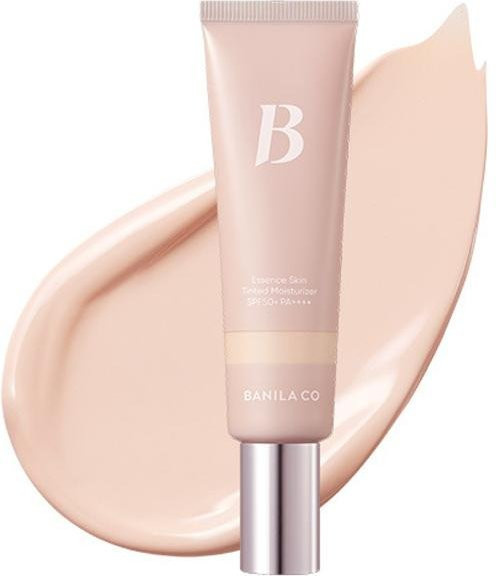 BANILA CO Essence Skin Getönte Feuchtigkeitspflege, 35 ml, 01 Rosy white, LSF 50+ - Bild 1