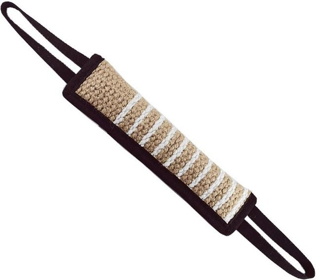 NATAWA Hundebeißring, Hundekauspielzeug, Jute, schwarz - Bild 1