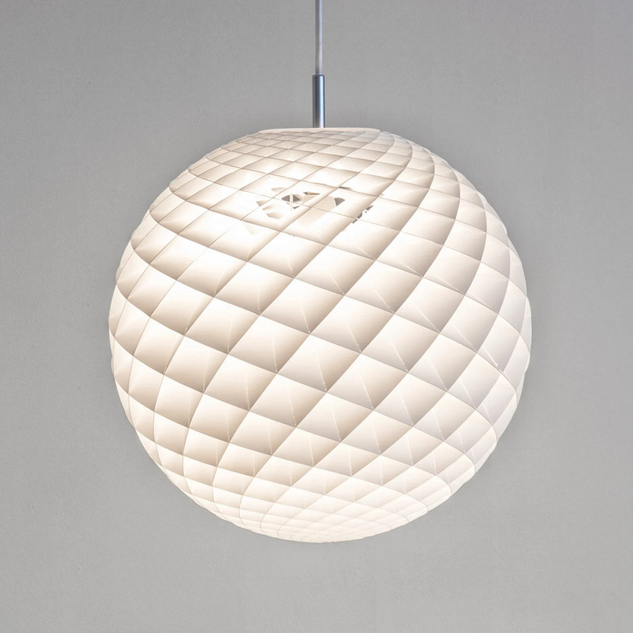 Louis Poulsen Patera Pendelleuchte, Weiß, Durchmesser: 45 cm - Bild 1