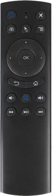 G20BTS Bluetooth Wireless Air Mouse Gyroskop Smart Fernbedienung für Xiaomi Smart TV, Schwarz - Bild 1