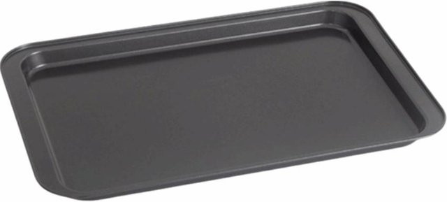 Shandongyantai Backblech Schwarz, Rechteckiges Keksblech mit Antihaftbeschichtung, Breite: 31 cm - Bild 1