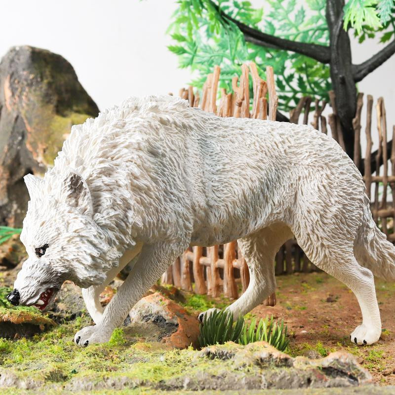 Oenux Wolf Tiere Actionfiguren PVC ab 3-6 Jahre - Bild 2