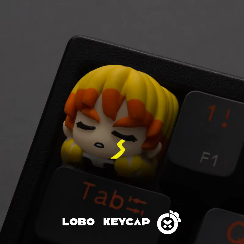 Ajazz Anime Merchandise Tastatur Zubehör Kawaii Keycap ESC Ersatz-Taste Multicolor - Bild 2