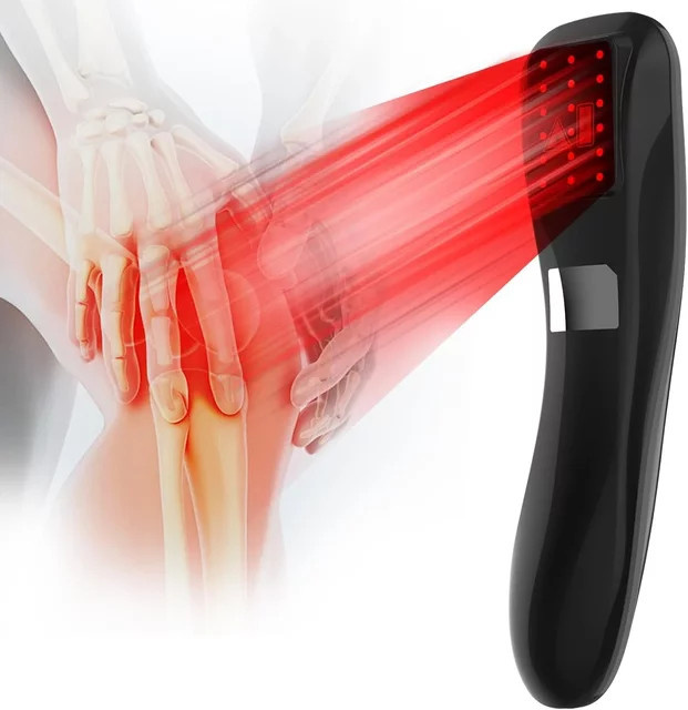 KTS Lasertherapiegerät Rotlichttherapie, Schwarz, Rot - Bild 1