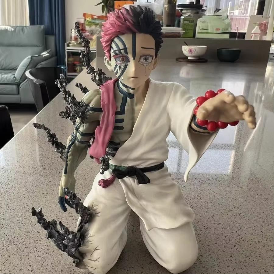 Yiran toy 1 Demon Slayer Akaza Actionfigur PVC Ornament 13cm - Bild 2