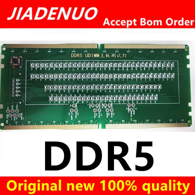 JIADENUO Diagnoseanalysator-Testkarte für SDRAM SO-DIMM Notebook-Speicher DDR2 DDR3 DDR4 DDR5 in Grün - Bild 2