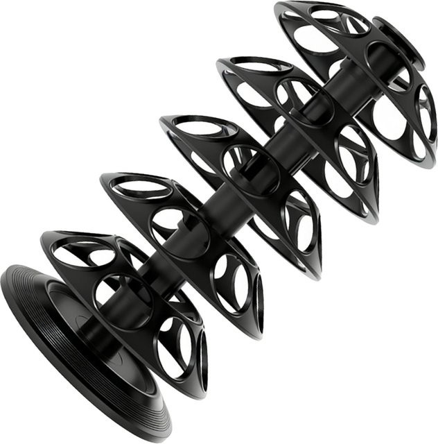 Koogeelife Kaffeekapselhalter 5-lagig, 360 Grad drehbarer vertikaler Kapsel-Organizer aus Kunststoff, Schwarz - Bild 1